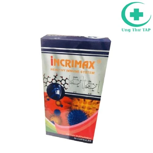 Incrimax - Sản phẩm giúp tăng cường hệ thống miễn dịch