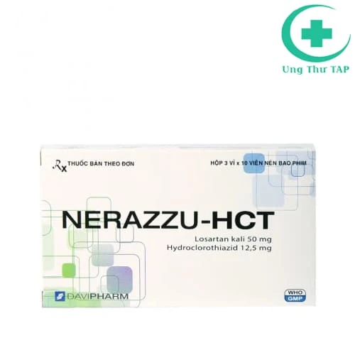 Nerazzu-HCT Davipharm - Thuốc điều trị tăng huyết áp 