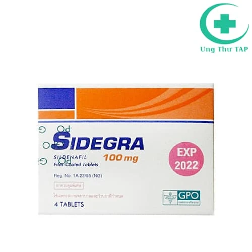 Sidegra 100mg - Thuốc điều trị rối loạn cương dương hiệu quả
