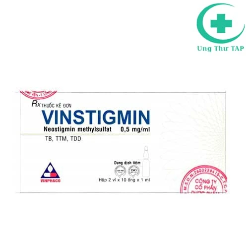 Vinstigmin 0,5mg/ml Vinphaco - Điều trị mất trương lực ở ruột