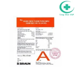 Aminoplasmal B.Braun 10% E 250ml - Dung dịch cung cấp amino acid