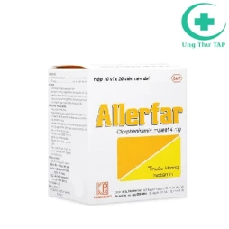 Allerfar 4mg Pharmedic - Thuốc điều trị viêm mũi dị ứng