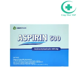 Aspirin 500mg Agimexpharm - Thuốc giảm đau, hạ sốt chất lượng