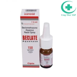 Beclate Aquanase 7.5ml Cipla (150 doses) - Trị bệnh hen suyễn