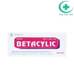 Betacylic Mekophar - Thuốc hỗ trợ điều trị hội chứng viêm da 