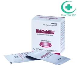 Bidisubtilis Bidiphar (20 gói) - Thuốc hỗ trợ điều trị rối loạn tiêu hóa