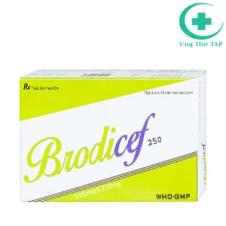 Brodicef 250 Hataphar - Thuốc điều trị viêm, nhiễm khuẩn