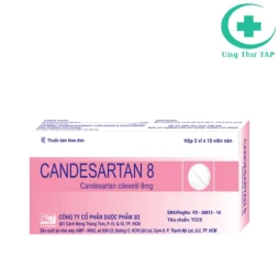 Candesartan 8 F.T.Pharma - Điều trị tăng huyết áp hiệu quả