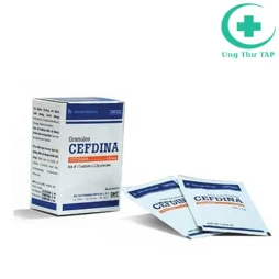 Cefdina 125 Hataphar - Thuốc điều trị bệnh nhiễm khuẩn