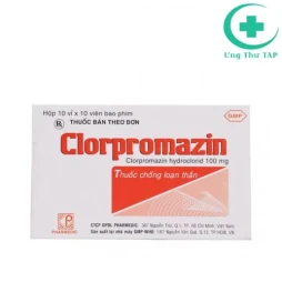 Clorpromazin 100mg Pharmedic - Điều trị bệnh tâm thần phân liệt