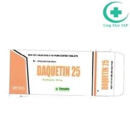 Daquetin 25 Danapha - Thuốc điều trị tâm thần phân liệt hiệu quả