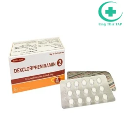 Dexclorpheniramin 2 - Thuốc thuốc điều trị dị ứng, viêm mũi 