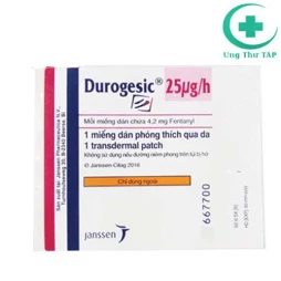Durogesic 25µg/h - Miếng dán giảm đau cấp tính hiệu quả