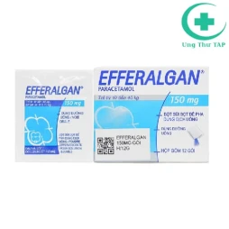 Efferalgan 150mg (bột) Upsa Sas - Thuốc giảm đau hạ sốt cho trẻ