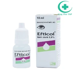 Efticol 0,9% F.T.Pharma - Thuốc điều trị viêm mũi, nghẹt mũi