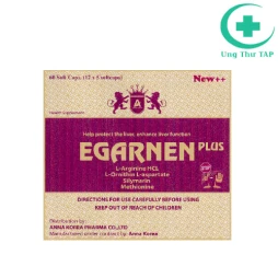 Egarnen Plus - Sản phẩm hỗ trợ tăng cường chức năng gan