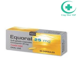 Equoral 25mg - Thuốc phòng ngừa thải ghép của Cộng hòa Séc