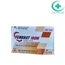 Fenbrat 160M Mebiphar - Điều trị tăng cholesterol máu