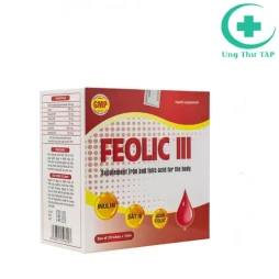 Feolic III Medupharm - Phòng và hỗ trợ điều trị thiếu máu