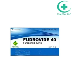 Fudrovide 40 Vidipha - Điều trị tăng huyết áp, phù phổi