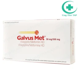 Galvus MET Tab 50mg/850mg - Thuốc hỗ trợ trị tiểu đường type 2