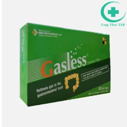Gasless (Simethicon 125mg) - Thuốc điều trị khó tiêu, đầy hơi