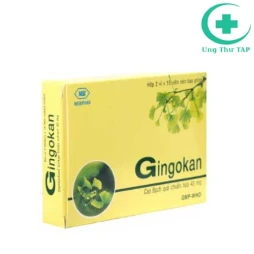 Gingokan 40mg Mebiphar - Thuốc điều trị giảm thị lực