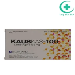 Kauskas-100 Davipharm - Thuốc điều trị động kinh hiệu quả