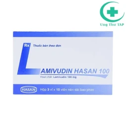 Lamivudin Hasan 100 - Thuốc điều trị  viêm gan siêu vi B mạn