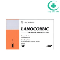 Lanocorbic 500mg/5ml Pymepharco (tiêm) - Thuốc điều trị scorbut