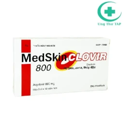 Medskin Clovir 800 - Thuốc trị nhiễm herpes simplex trên da