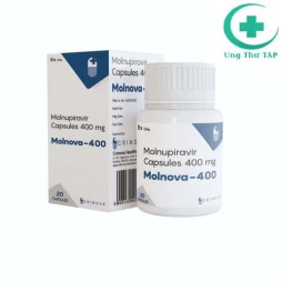 Molnova 400 (Molnupiravir) Crinova - Thuốc điều trị Covid-19