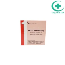 Moxcor 500mg - Thuốc điều trị nhiễm khuẩn đường hô hấp dưới