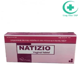 Natizio Polipharm - Thuốc đặt điều trị viêm vùng âm đạo