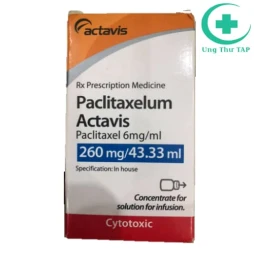 Paclitaxelum Actavis 100mg/16.67ml Sindan - Điều trị ung thư