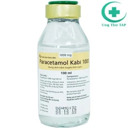 Paracetamol Kabi 1000 - Thuốc làm hạ thân nhiệt khi sốt
