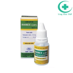 Rhinex 0,05% Uphace - Thuốc nhỏ mũi trị viêm mũi, viêm xoang