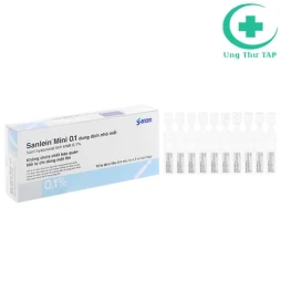 Sanlein Mini 0.1 - Thuốc điều trị rối loạn biểu mô kết - giác mạc
