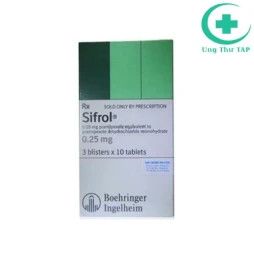 Sifrol 0,375mg - Thuốc điều trị triệu chứng bệnh Parkinson vô căn