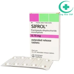 Sifrol 0,25mg - Thuốc điều trị bệnh Parkison vô căn