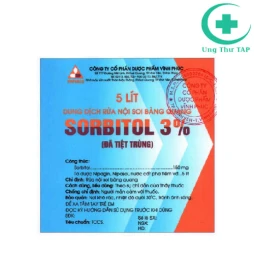Sorbitol 3% Vinphaco - Thuốc rửa trong phẫu thuật đường niệu