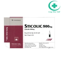 Sticolic 500mg Pymepharco - Thuốc điều trị chấn thương sọ não