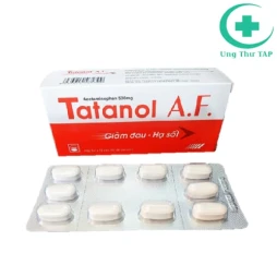 Tatanol A.F 500mg Pymepharco - Thuốc điều trị giảm đau, hạ sốt