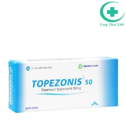 Topezonis 50 Agimexpharm - Thuốc điều trị triệu chứng co cứng cơ