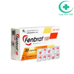 Fenbrat 100 Mebiphar - Điều trị Cholesterol máu tăng cao