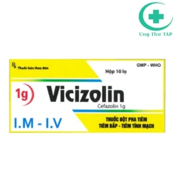 Vicizolin 1g VCP - Thuốc điều trị viêm, nhiễm khuẩn