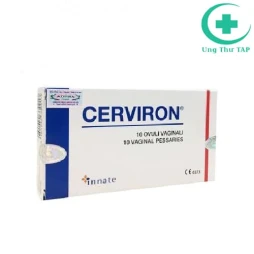 Viên đặt Cerviron - Hỗ trợ tình trạng viêm nhiễm, khí hư