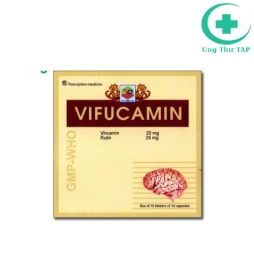 Vifucamin Hataphar - Thuốc hỗ trợ điều trị suy tuần hoàn não
