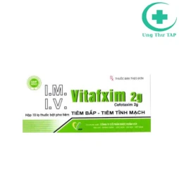 Vitafxim 2g VCP - Thuốc điều trị nhiễm khuẩn nặng