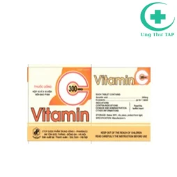 Vitamin C 300mg Pharbaco - Điều trị điều trị thiếu hụt vitamin C
